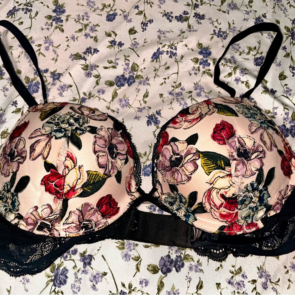 Floral Lace Women's Bra